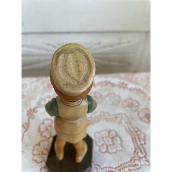 Vintage 1960s ANRI Italy NURSE Hand Carved Figure - Picture 7 of 16
